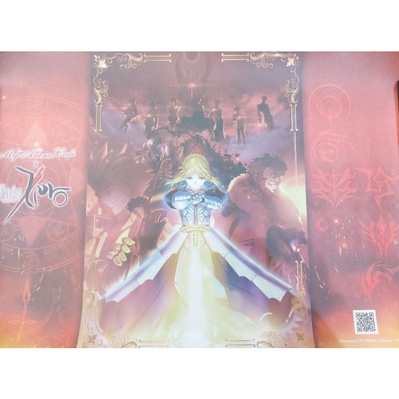MyAnime Cafe Fate Zero 海報 Saber Rider Archer Lancer