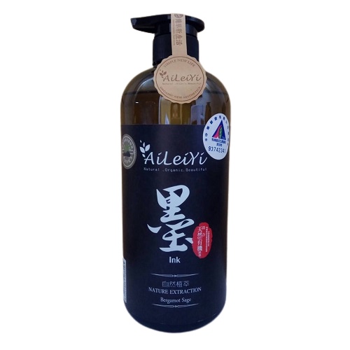 AiLeiYi 墨-佛手柑鼠尾草沐浴精 1000ml/瓶