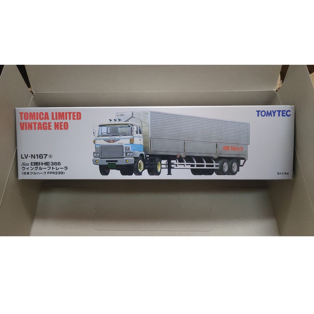 (現貨) (盒損) tomytec  TLV-N167a Hino HE366