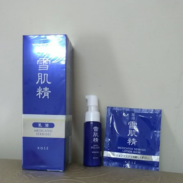 雪肌精乳液 140ml&amp;洗顏料20ml&amp; 水面膜+雪肌精500ml