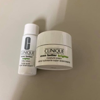 Clinique 倩碧 精華滲透乳 7ml + 勻淨科研亮肌補濕霜 7ml