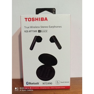 TOSHIBA 真無線觸控耳機RZE-BT730E