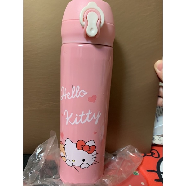 Hello kitty 500ml 保溫瓶 全新 無盒  凱蒂貓 水壺 水瓶