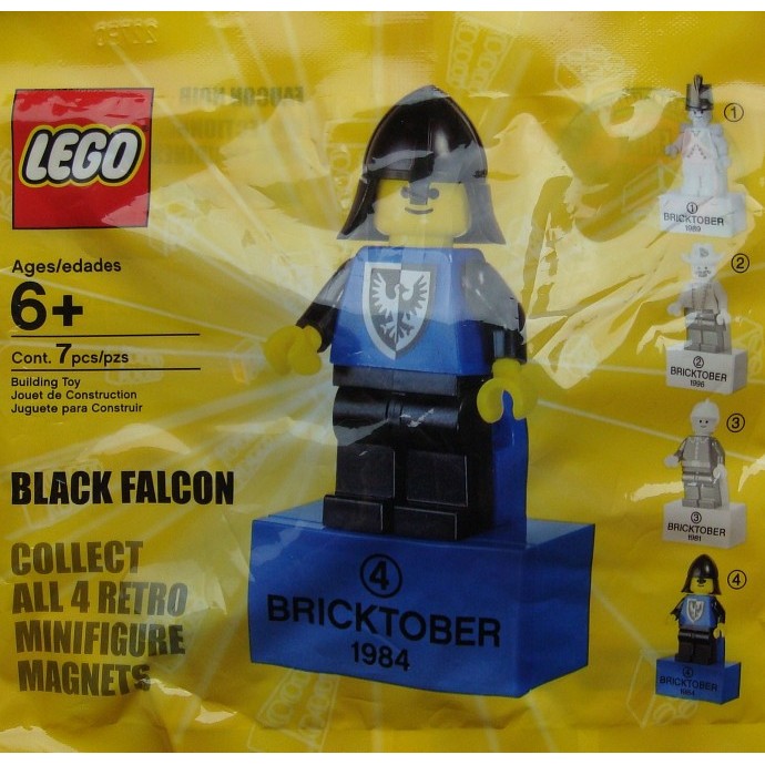 ［BrickHouse] LEGO 樂高 2855046 1984 黑鷹騎士 Black Falcon poly