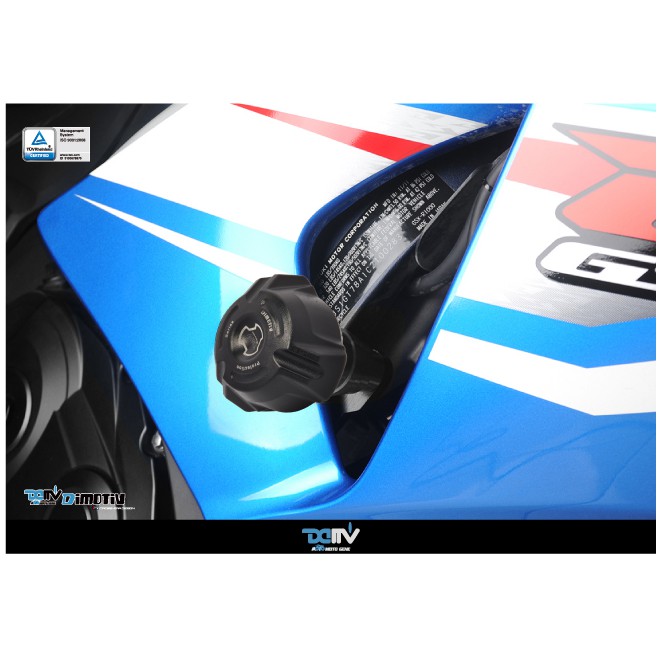 【KIRI】 DIMOTIV SUZUKI GSX-R600 GSX-R1000 09-16年適用 車身防倒球