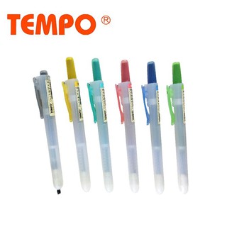 TEMPO 節奏 H-282 自動復古螢光筆 (可換芯) / 282R 復古替芯 自動復古螢光筆替芯