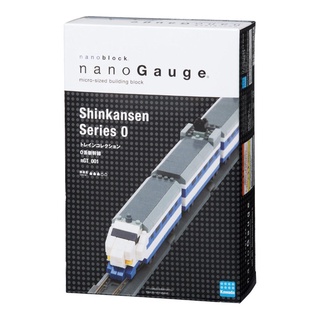 玩得購【日本KAWADA河田】Nanoblock迷你積木-nanoGauge 列車收藏 0系新幹線 nGT-001