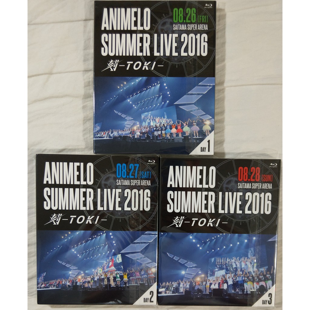 可刷卡 Animelo Summer Live 16 刻 Toki 8 26 27 28 Blu Ray 蝦皮購物