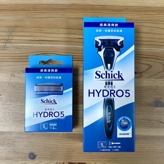 Schick Hydro 5 舒適水次元5刮鬍刀組刮鬍刀 1把+刀片5入組合or刮鬍刀 1把+刀片1入組合