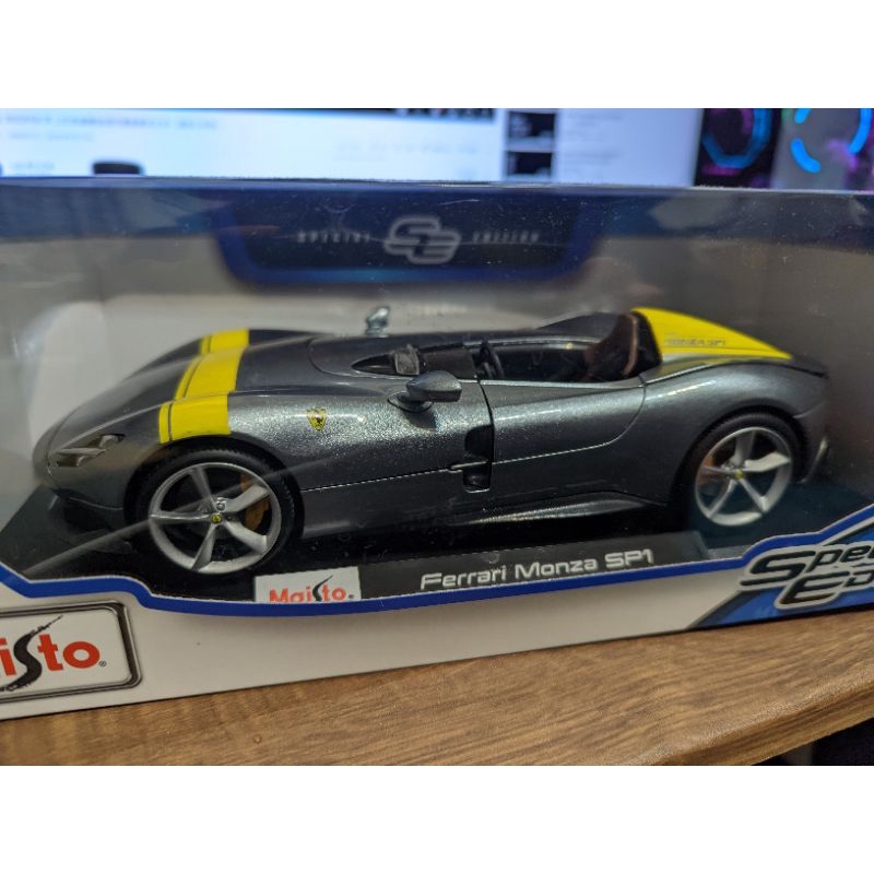 Maisto美馳圖1:18 Ferrari Monza SP1 /好市多/合金模型車