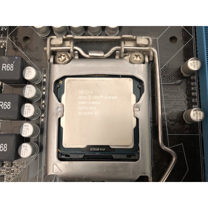 I5-3550 S CPU+ASUS P8B75-M LE+DDR3 1600 8G*2(KVR16N11/8)