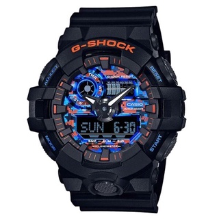 CASIO卡西歐G-SHOCK GA-700CT-1A City Camouflage系列都市迷彩霓虹腕錶53.4mm