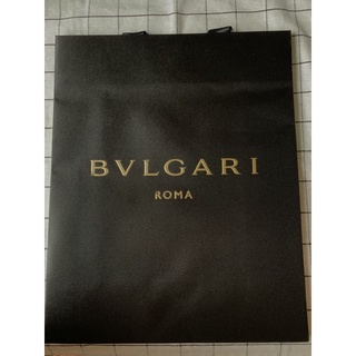 BVLGARI 寶格麗 專櫃 原廠 紙袋 禮品袋 手提袋 送禮 自用 蛇頭 肩背包 手鍊 皮夾