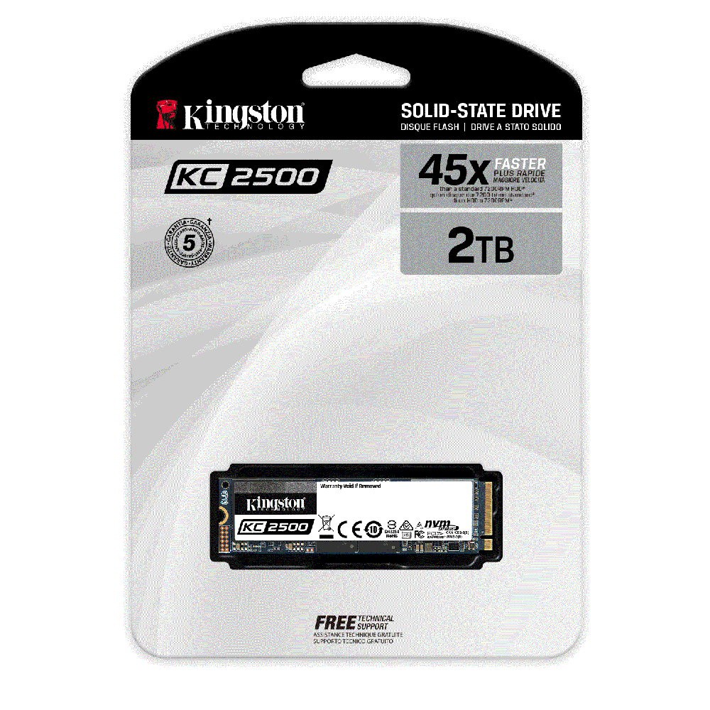 金士頓 Kingston SKC2500M8/ 2TB NVMe PCIe KC2500 SSD 固態硬碟 蝦皮直送