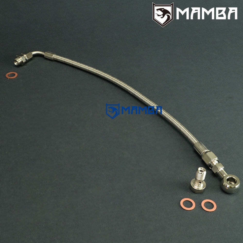 Turbo Oil Feed Line For Nissan RD28 Patrol stock TB25