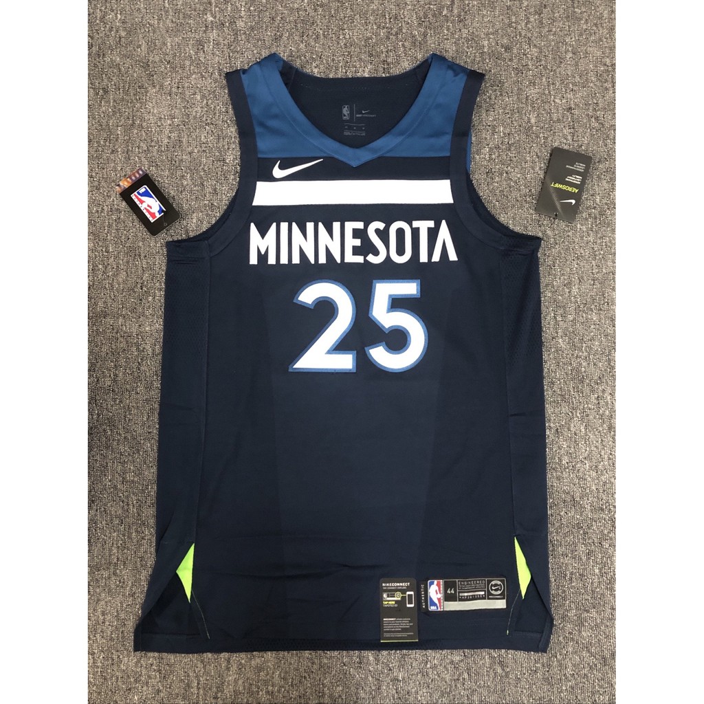 Derrick Rose 灰狼icon球衣球員版m號全新含吊 蝦皮購物
