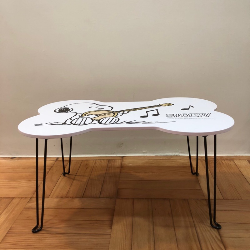 現貨 Snoopy造型摺疊桌 蝦皮購物