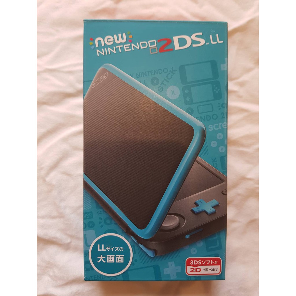 new 2dsll 主機 9.9成新 藍黑 new 3ds new 2ds ll