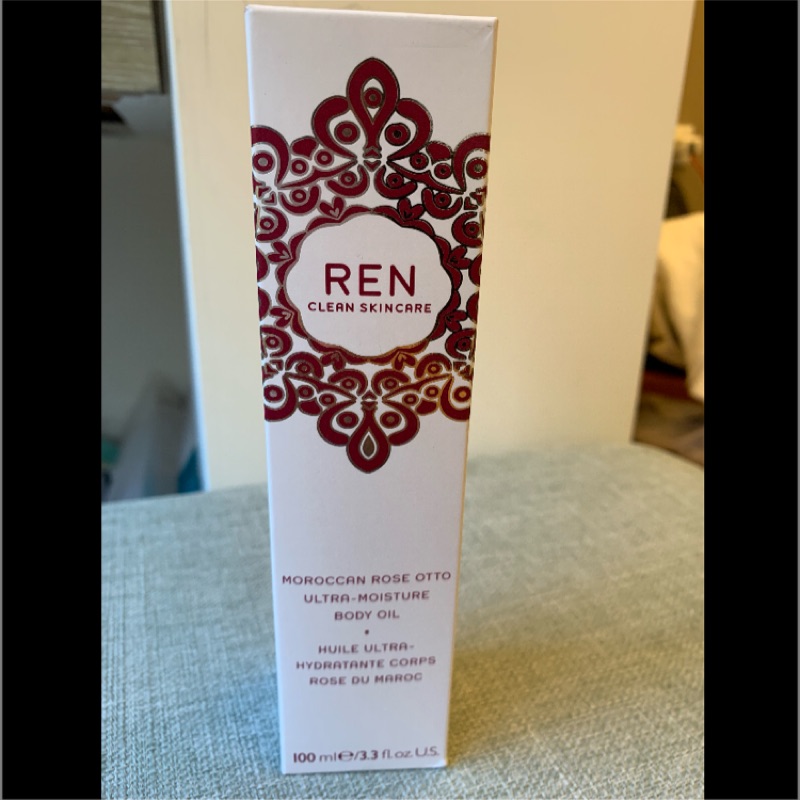 全新REN 摩洛哥玫瑰身體潤膚油 100ml