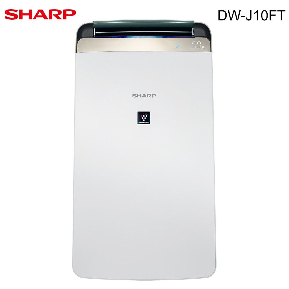 SHARP 夏普 DW-J10FT-W 除濕機 除濕能力10L/日 自動除菌離子除菌脫臭