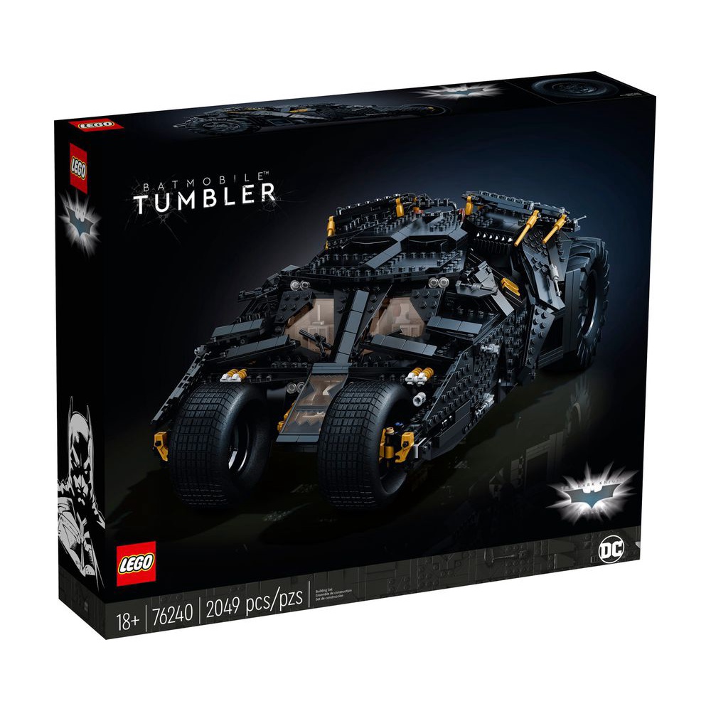 【積木樂園】樂高 LEGO 76240 DC超級英雄系列 Batmobile Tumbler 蝙蝠車