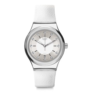 【SWATCH】金屬 Sistem51機械錶 SISTEM INSIDE 透明水晶-42mm YIS422