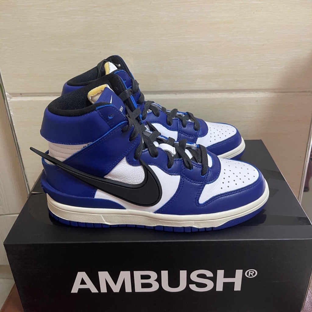 全新正品Ambush x Nike Dunk High Deep Royal 皇家藍男女同款CU7544-400 | 蝦皮購物