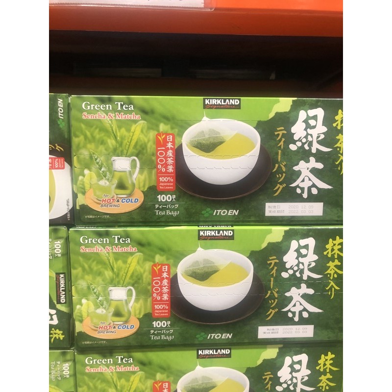 《Costco 好市多代購》Kirkland Signature 科克蘭日本綠茶包