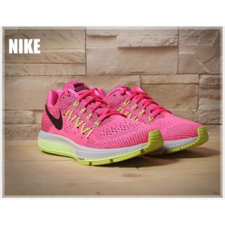 Nike Air Zoom Vomero 10 螢光桃紅輕量慢跑鞋#US8