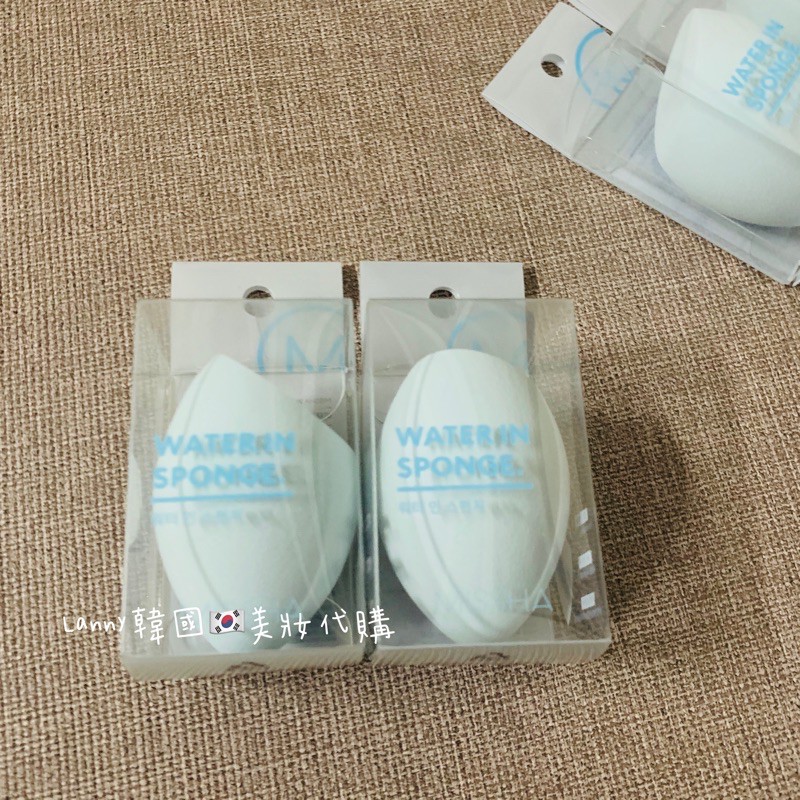 現貨missha Water In Sponge 美妝蛋 蝦皮購物