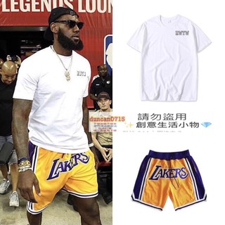 LeBron James LBJ同款短T恤 球褲 短褲 FOG 非 Just Don Nba Kobe 湖人隊 潮流