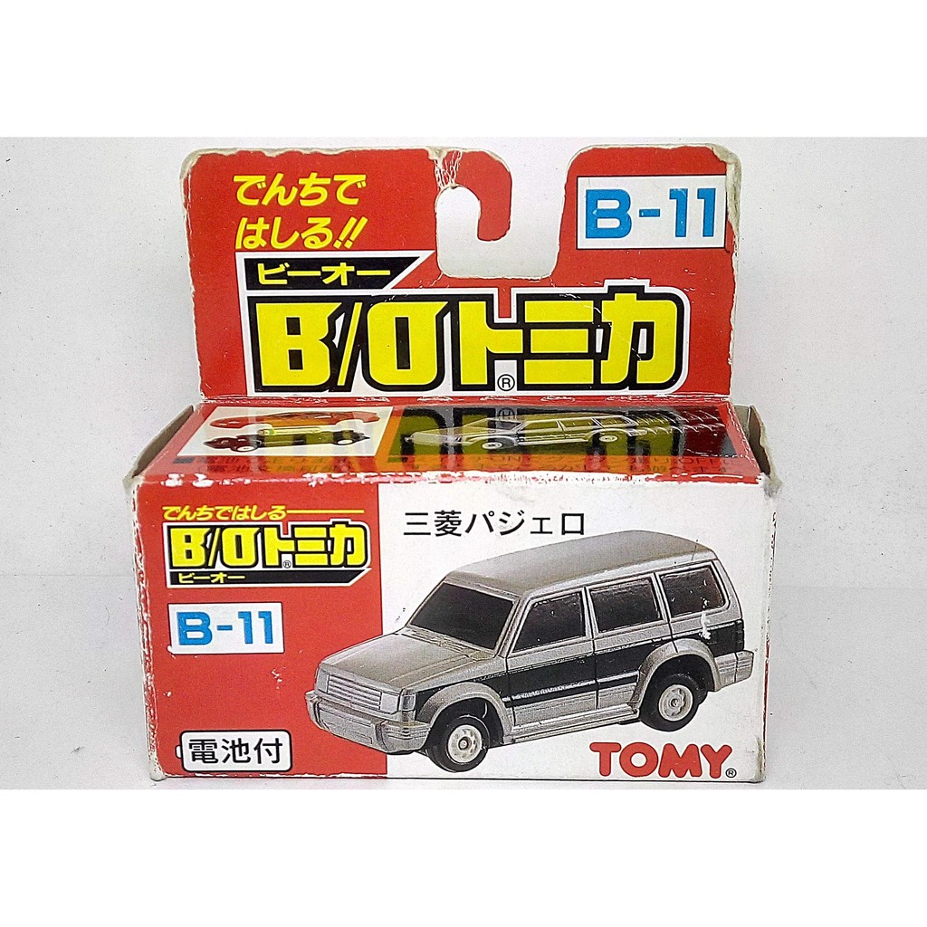 Tomy Tomica 日本製紅標電動車b O B 11 三菱pajero V6 3000 蝦皮購物
