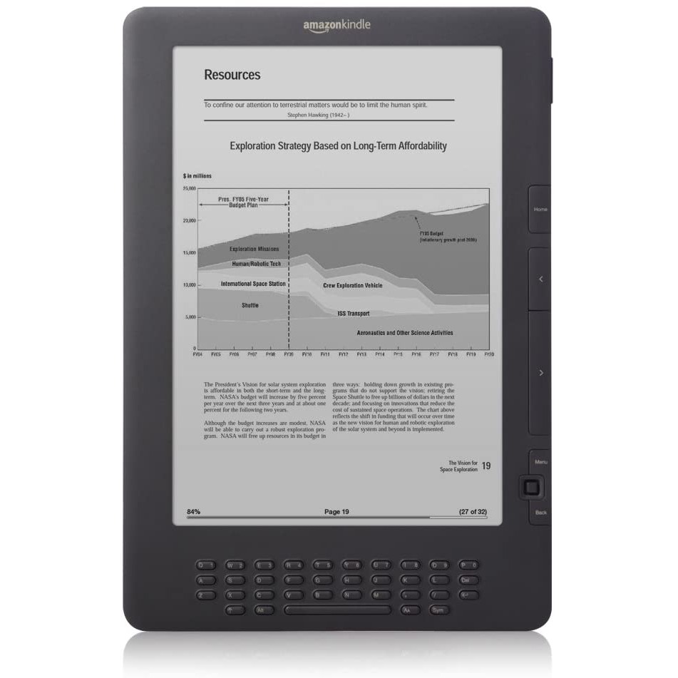亞馬遜 Amazon  9.7 吋  Kindle DX 電子書 電子紙 閱讀器 附皮套