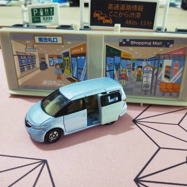 【正版 絕版品】TOMICA 多美小汽車 NO.28 HONDA ELYSION 舊藍標 搜：tomica 軌道 停車場