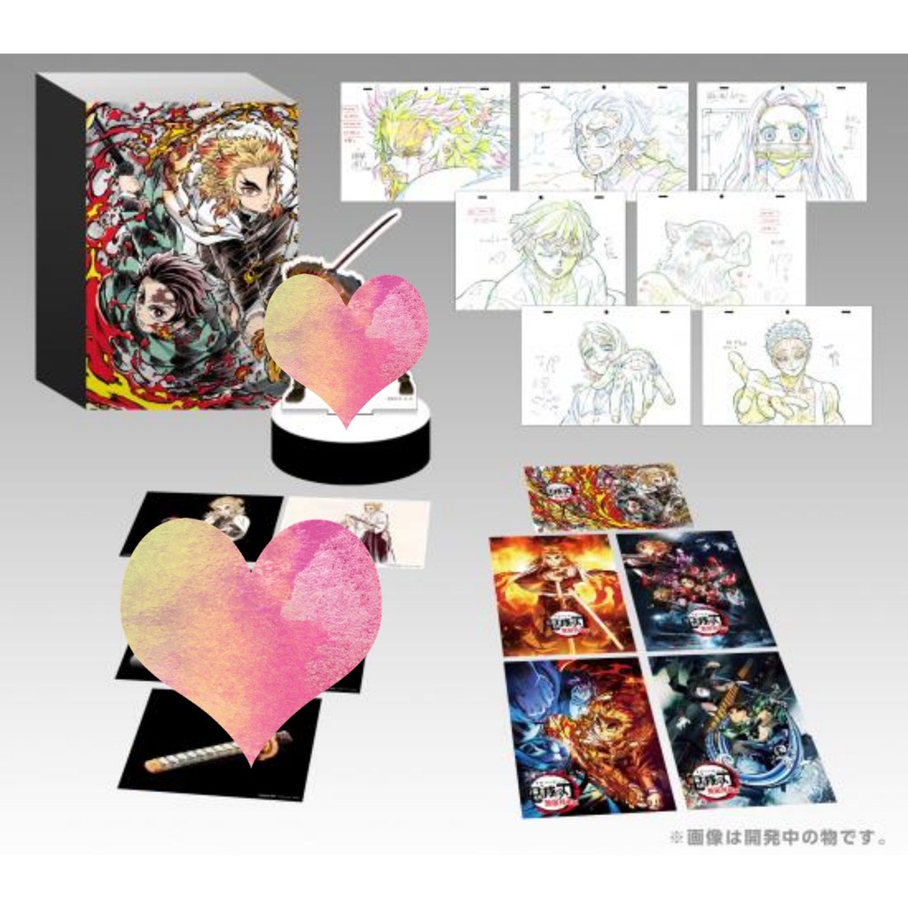 預購 拆售鬼滅之刃劇場版無限列車篇ufotable 4種特典版dvd 完全生産限定版煉獄炭治郎 蝦皮購物