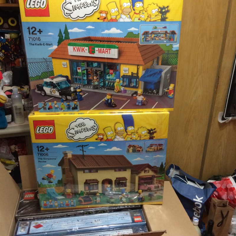 （完售）－LEGO Simpsons 系列 超市+住宅 71016+71006(不拆賣）