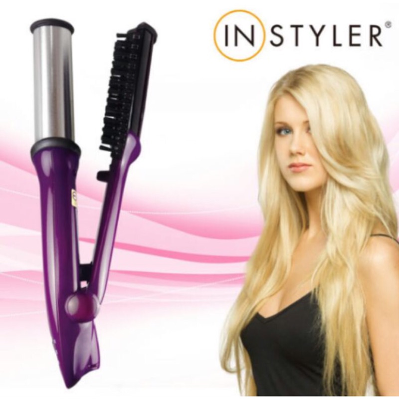 全球熱賣【Instyler】負離子兩用速效電動捲髮器