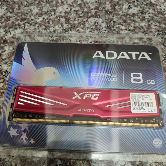 ADATA DDR3 2133 8G 威剛 4隻
