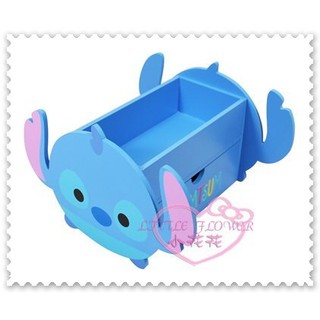 ♥小公主日本精品♥Hello Kitty Disney迪士尼史迪奇大臉造型收納盒收納櫃置物櫃桌上收納Q版12039609