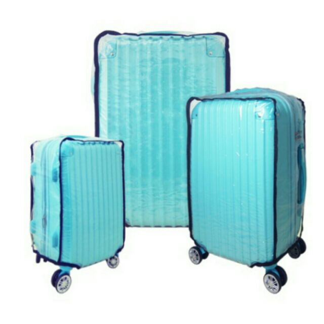 加賀皮件 PVC 買三送一 透明防水行李箱套 旅行箱套 保護套SML號 18-20吋 22-26吋 28-30吋