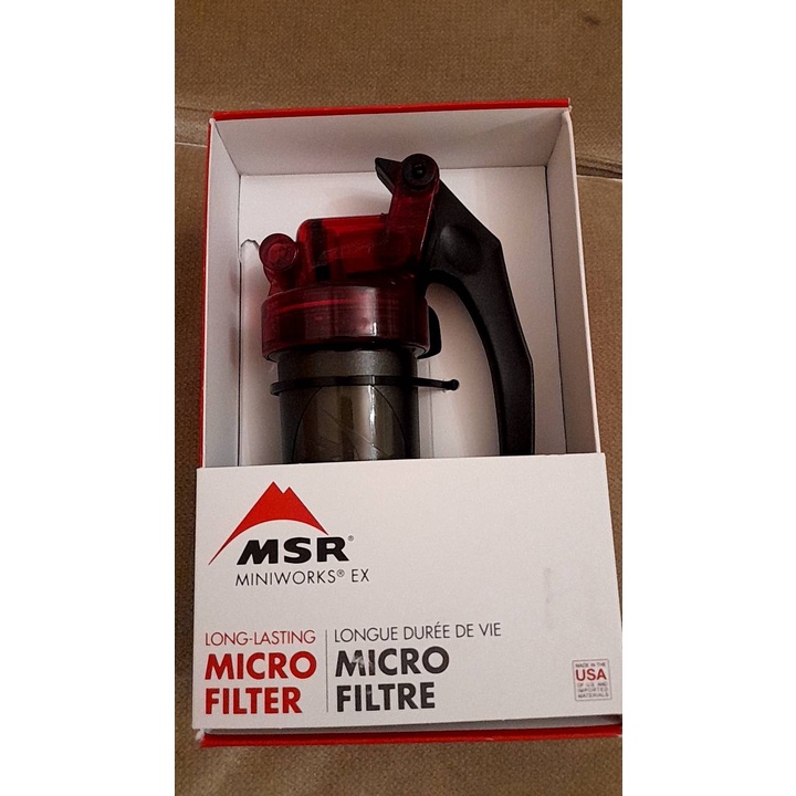 MSR 陶瓷濾芯濾水器 Miniworks EX Microfilter 56425