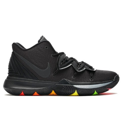 kyrie 5 all black rainbow