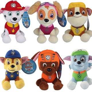 Paw Patrol 汪汪隊立大功 毛絨玩具 兒童毛絨動物狗狗小狗玩具 卡通動畫片毛絨玩偶公仔 交換禮生日禮物