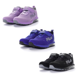 FILA KIDS 兒童 氣墊 運動 休閒 慢跑鞋 童鞋 3-J810V-044 黑色 344 藍色 944紫灰 現貨
