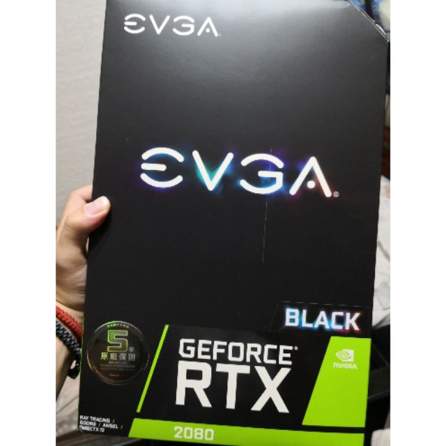 降價 EVGA Nvidea Geforce RTX 2080 BLACK Edition