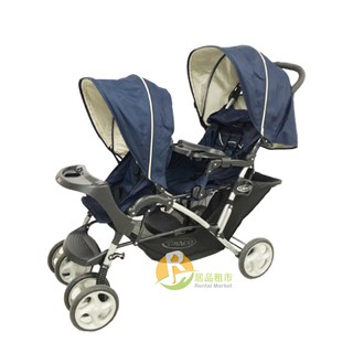 【居品租市】※專業出租平臺 - 孕嬰用品※ GRACO 雙人前後座嬰幼兒手推車 城市雙人行Stadium Duo