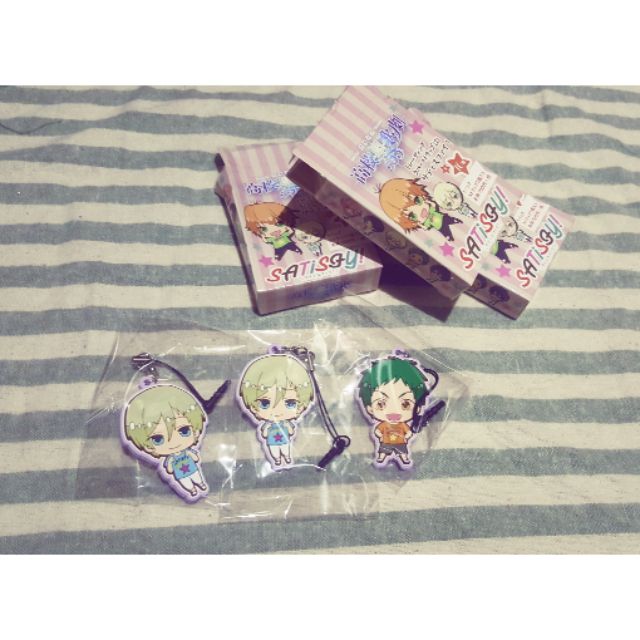 Tsuka 高校星歌劇スタミュ橡膠吊飾辰己琉唯戌峰誠士郎 蝦皮購物