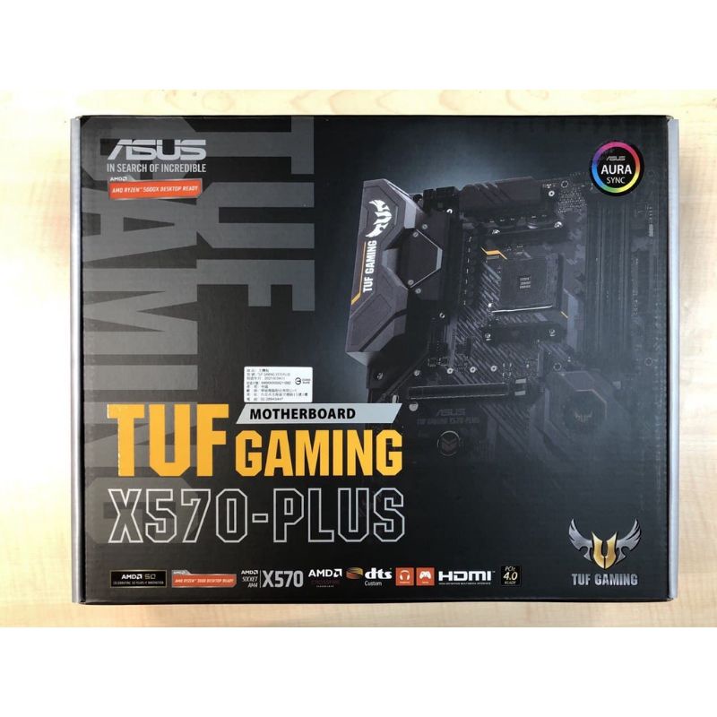 華碩 主機板 ASUS MB TUF GAMING X570-PLUS AMD X570