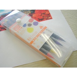 AKASHIYA SAI日本彩繪毛筆5色-秋CA2005VC(日本傳統色彩)插圖水彩畫.漫畫.手繪信適用
