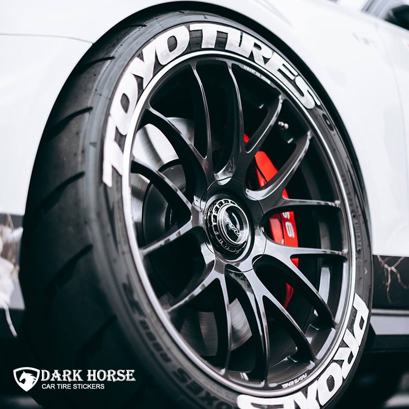 連體Toyo tires proxes 东洋轮胎字母贴 輪胎貼 貼紙 字母貼 輪胎貼紙 汽車輪胎貼 汽車貼紙 機車貼紙